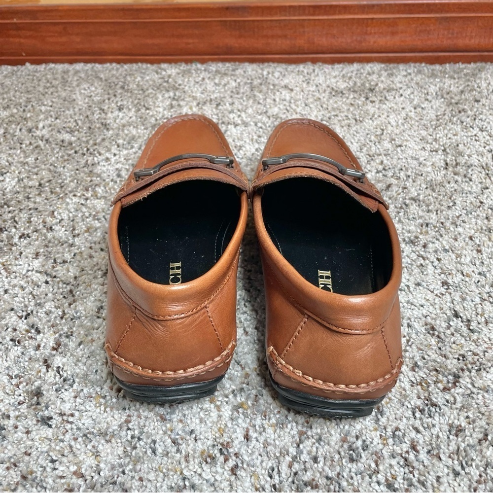 Coach Men’s Mott Varsity Drive Loafers Shoes Brown 7.5 FG1619 Designer Office - Picture 4 of 10